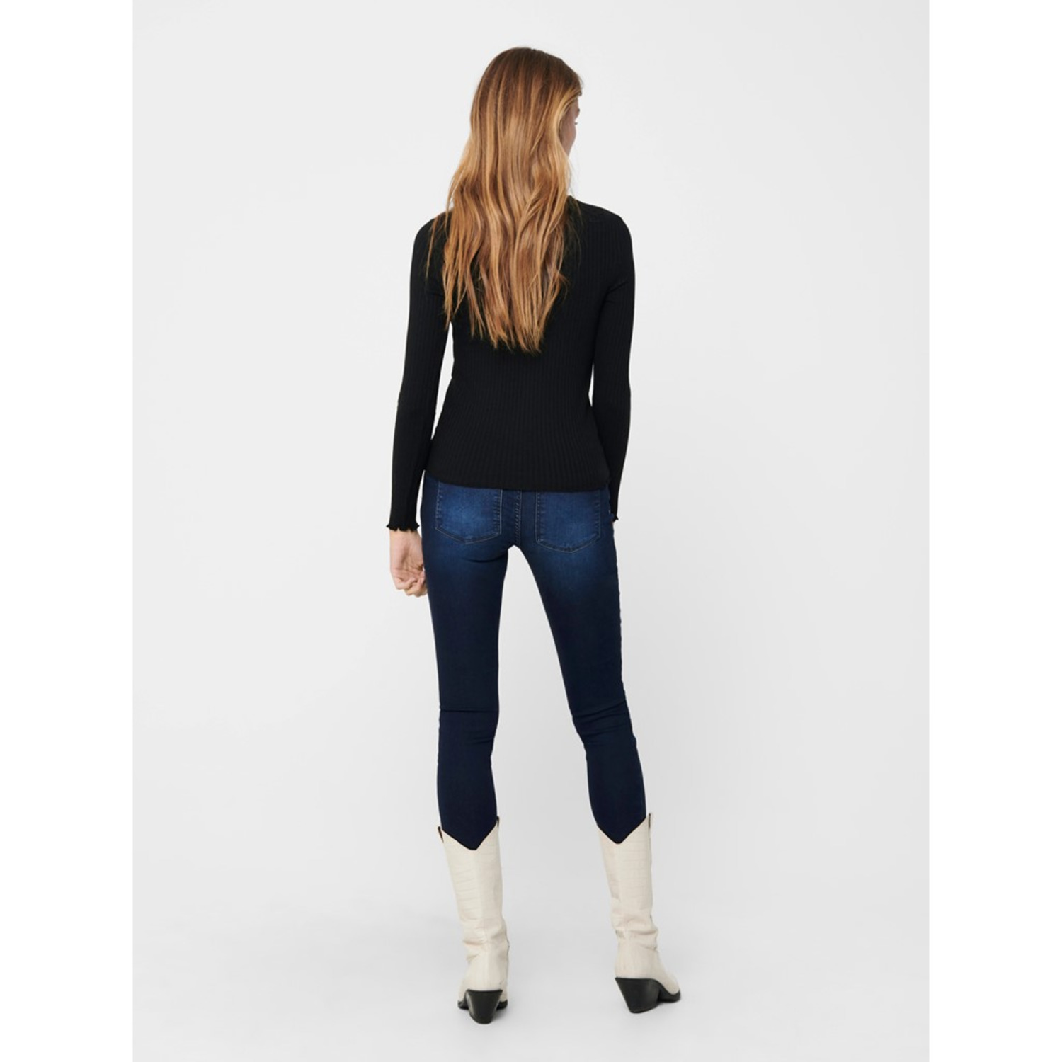 JDYFRANSISKA L/S HIGHNECK TOP JRS NOOS - Afbeelding 13
