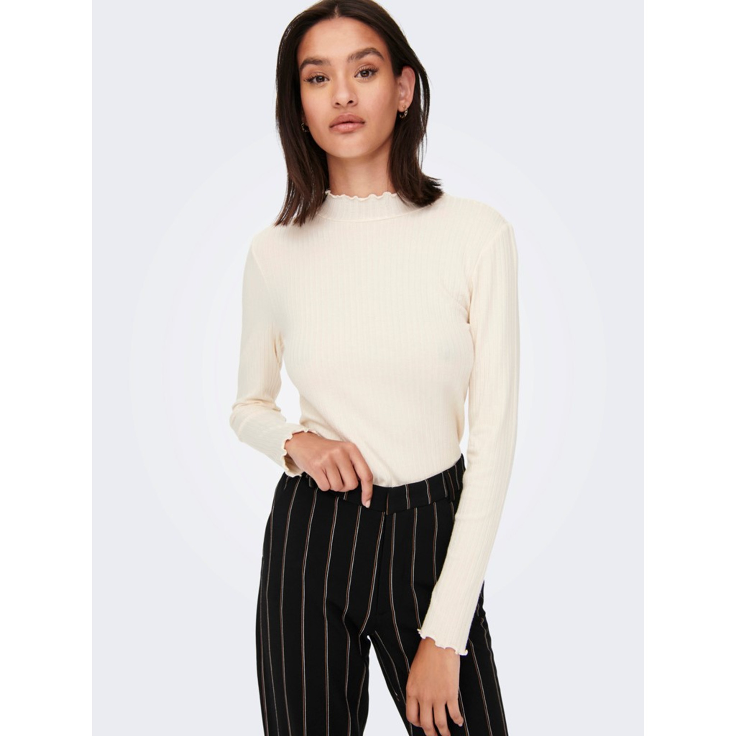 JDYFRANSISKA L/S HIGHNECK TOP JRS NOOS - Afbeelding 8