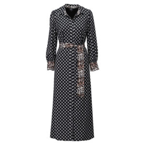 Maxi jurk met design